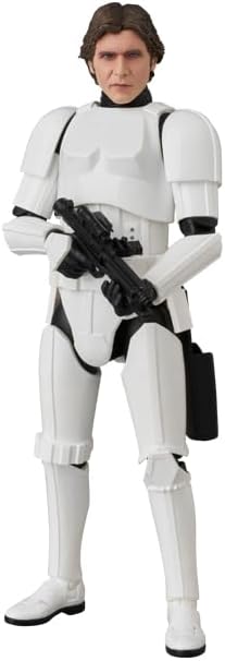 MAFEX No. 258 HAN SOLO(TM) (STORMTROOPER DISGUISE) Total Height: Approx. 6.1 inches (155 mm), Painted Action Figure