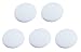 Produktbild Wandschutz von Türknauf-Efbock Silikon-Türstopper Wandschutz-Premium-Türstoßstangen-Wandschutz für Zuhause oder Büro  Selbstklebender Türgriff-Stoßstangenschutzstopper Gummistopper (weiß, 5 Stück)