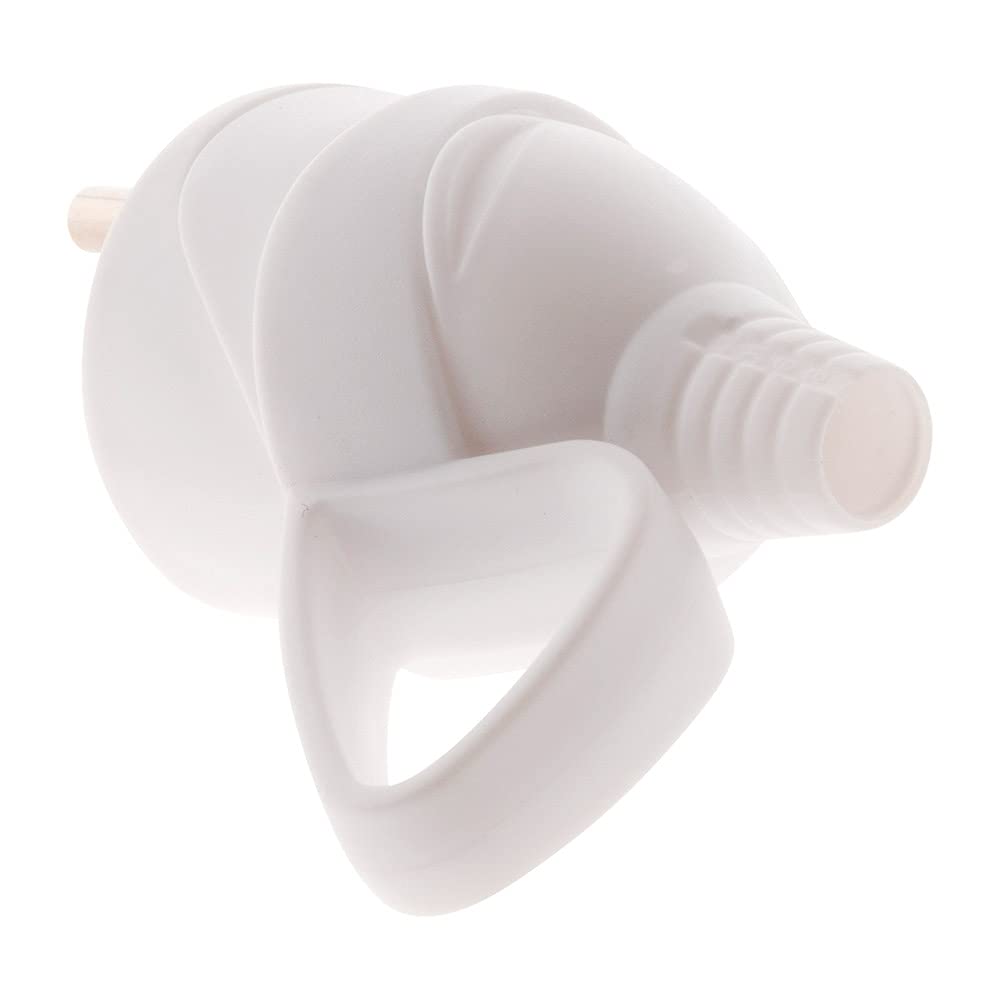 Zenitech Spina Elettrica Maschio 16A 2P+T Con Anello E Gambo - Connettore Domestico Standard Grigio, Ideale Per Collegamenti Sicuri - 2