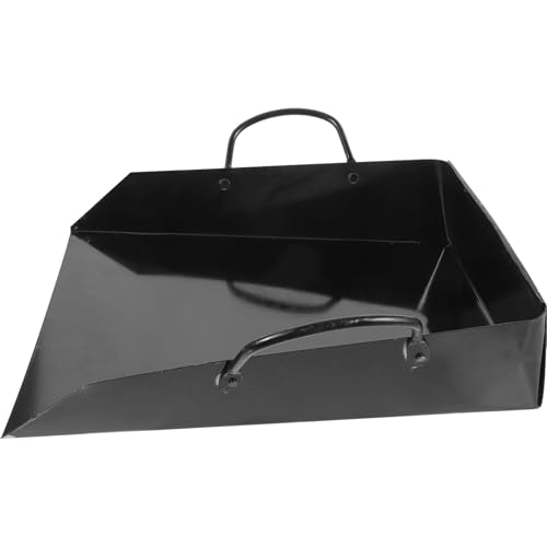 LOLIPPYY 手持ち式属製ちりとり 大容量収納可能 ゴミ収用 工場 鉱山 建設現場対応 持ち運び便利な小型清掃用シャベル