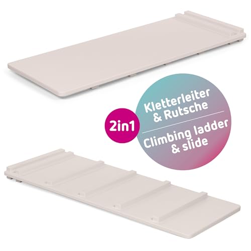 Babybay Littlefoot - Scaletta Da Arrampicata 2 In 1 Per Torre Di Apprendimento E Triangolo Di Arrampicata, Divertimento Senza Disturbi Grazie Al Legno Di Faggio Massiccio, Bordi Arrotondati, - 2
