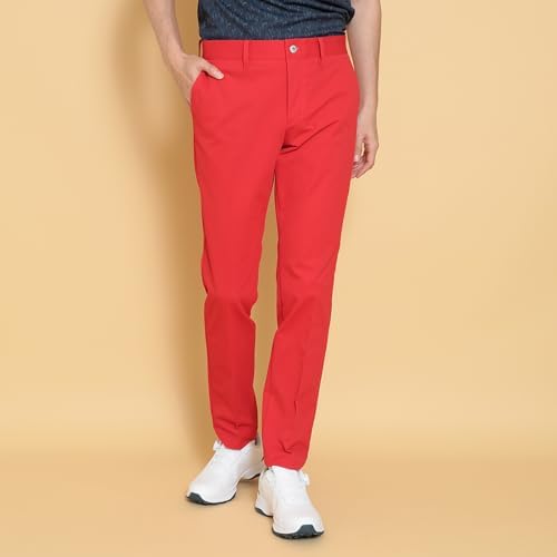 キャロウェイ　callaway ゴルフウェア　パンツLサイズ W82 メンズ　赤 Callaway（キャロウェイ） ゴルフウェア ロングパンツ 秋 冬