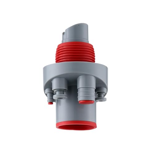 Conector triple antiodor para desagüe de cocina y baño, sistema integrado de alcantarillado miniatura 6