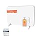 Könighaus 450W Smart 𝗗𝘂𝗮𝗹-𝗜𝗻𝗳𝗿𝗮𝗿𝗼𝘁𝗵𝗲𝗶𝘇𝘂𝗻𝗴 - Standgerät/Wandmontage - WLAN App-Steuerung mit Fernbedienung - inkl. Handtuchhalter, Standfüße & Befestigungsmaterial - Farbe: Weiß