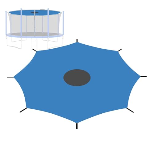 Parasol para trampolín - Cubierta para parasol para trampolín | Toldo para trampolines con protección solar, Oxford cubierta impermeable para trampolín para trampolines, accesorios para sombrilla para