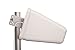 Yagi Directional Antenna 3G/4G/LTE 9dBi 806MHz-960MHz and 1.7-2.5GHz 2FT Cable w/ 2FT SMA Male Cable to TS-9 Adapter - Cell Phone Signal Log Periodic Cellular - Tupavco TP514