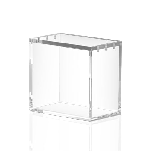 TCGPRO Acryl Box für PKMN Booster Boxen 5 mm dicke stapelbare Schutzhülle mit sicherem Magnetverschluss Display Aufbewahrung für Kartenspielpakete. (1 Stück)