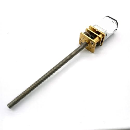 Mini réducteur électrique N20 vis M3 arbre fileté 55mm idéal pour modélisme et impression 3D