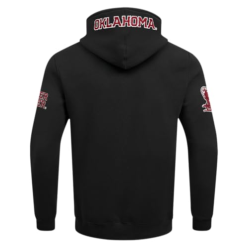 Image of Pro Standard Mens College Classic Chenille Cotton Double Knit Full Zip Hoodie