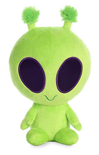 Aurora® Interstellar Galactic Cuties™ Twitch Light Up Alien Stuffed Animal - Cosmic Companions - Illuminating Fun - Green 8 Inches #TOP1