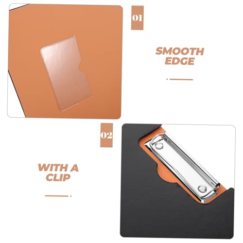 Porte-documents infirmier pliable format A4 avec pince et poche de rangement - 2