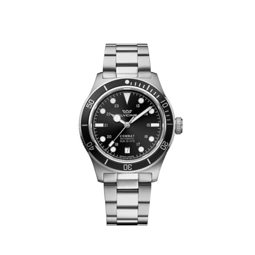 GLYCINE Combat Sub 39 mm Automatisk, Armband