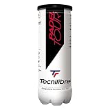 bolas padel head cs Bote de bolas Tecnifibre Tour Pelotas de Padel, Adultos Unisex, Amarillo, EU