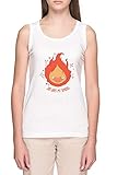 Mejor calidad She Likes My Spark! Mujer Blanco Tank Camiseta Women\'s White Tank T-Shirt
