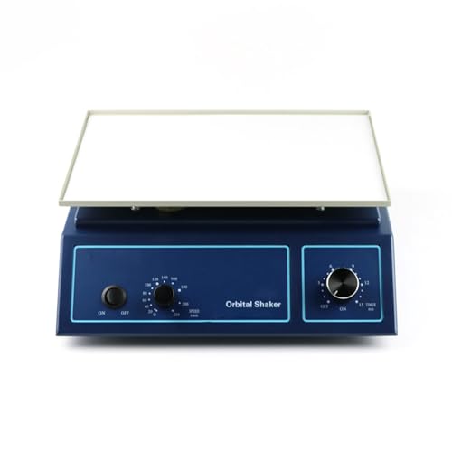 Orbital Shaker - LE8S Adjustable Lab Oscillator RPR Horizontal Rotator Shaker 0-210rpm Laboratory Orbit Shakers with Anti-Slip Platform