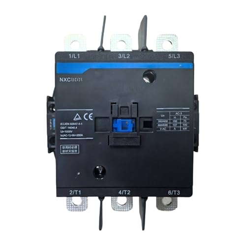 Contacteur AC NXC-160 avec bobine AC 380V et contacts quatre normalement ouverts