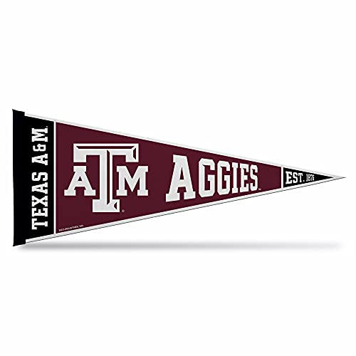 Image of Rico Industries NCAA Exclusive 12 inch x 30 inch Felt Wall Decor Pennant - Great for Home /Bed Room /Man Cave Decor