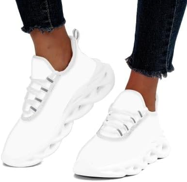 Customized Picture Shoes Unisex Running Shoes Sports Fitness Shoes Breathable Sports Sneakers White - Image 4