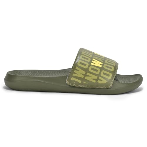 Image of Woodland Men's Black Eva Slides-UK-5 (EURO 39)