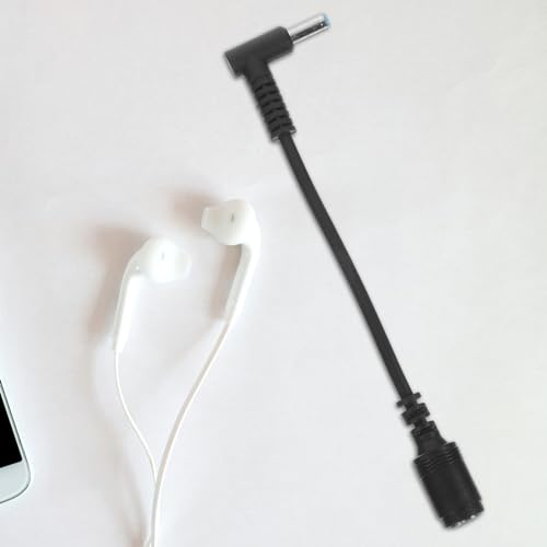 Cable adaptador de corriente LABRIMP hembra a macho para portátil pack de 10 conectores de carga 4