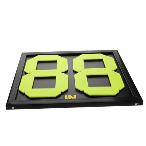 BESPORTBLE Fluorescent Football Referee Gear Match Substitution Board Soccer Referee Accessories