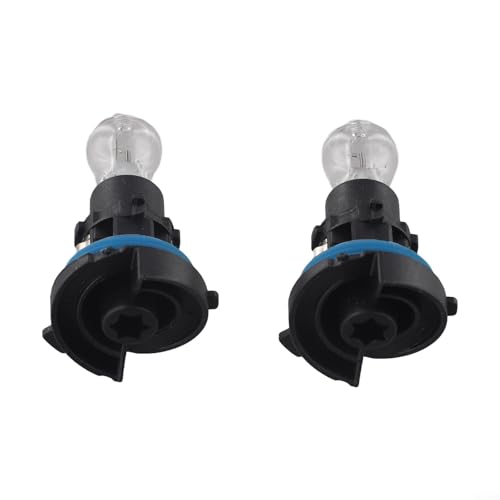 Lot de 2 ampoules de feux de circulation diurnes avant jaunes 12 V DRL de rechange compatibles avec véhicule C5 2008 3008 5008 en verre plastique – vue 6