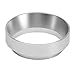 Produktbild KXAOXGRC Kaffee-Dosier-Trichter Smart, 1 stück 49 MM Magnetischer Kaffeedosierring Aluminiumdosierring Tassentrichter Kaffeefilter Ersatzring Kaffeepulverkorb(Silver)
