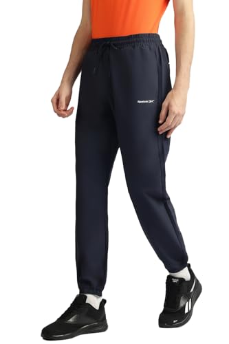 Image of Reebok Men's Blended Fabric Jogger Pants - Premium Comfort Durable Training Joggers for Men | Gym Joggers for Men | Casual Payjama Side Pockets Drawcord