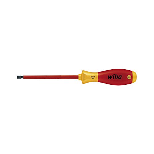 Wiha WHA-00826 5.5 x 125mm VDE Soft Finish Slotted Screwdriver