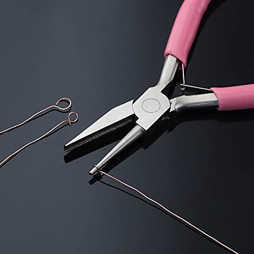 Qiguch66 Winding Plier Good Resilience Compact Carbon Steel Semi-Groove 5 Inch Mini Plier Diy Accessories thumb #6