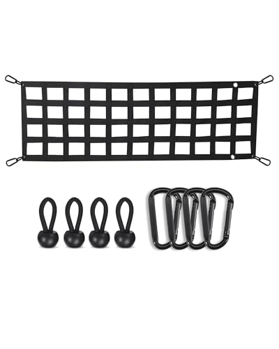 Unifizz Tailgate Net for Full Size Truck,Car Tailgate Mesh Screen 60
