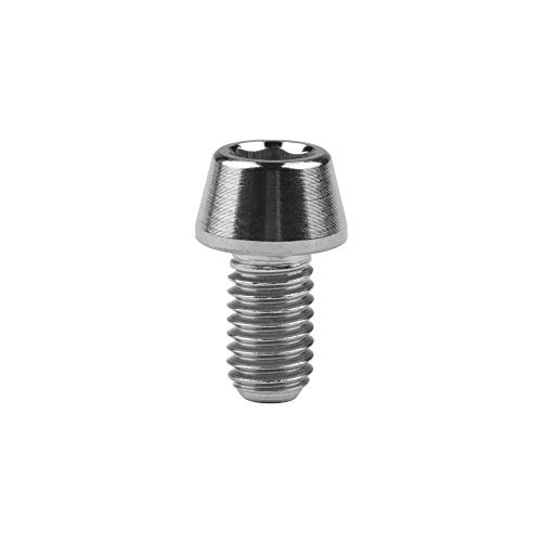 Image of Titanium Ti Bolt M5x9 16 18 20 25 30 35 40 45 50 55 60mm Tapered Head Screws Pack of 4 (M5x9mm, Normal Titanium)