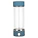 Yosoo Máquina de hidrógeno, generador de Botella de Agua de hidrógeno, máquina de fabricación de Agua de hidrógeno portátil USB, 380 ml, Azul