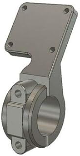 Lenkerhalterung 28 mm Motorrad kompatibel mit Garmin Montana 600 610 650 680 Monterra