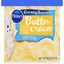 Pillsbury Butter Cream Frosting, 16 oz