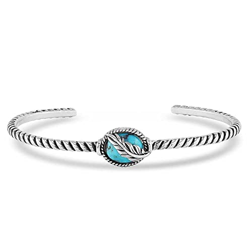 Montana Silversmiths Western Lifestyle Women's Crafted Turquoise Cuff Bracelet