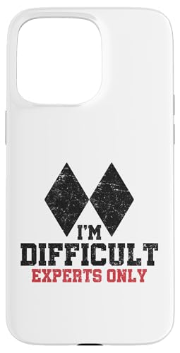 I'm Hard Experts Only Funny Skier �����Y ���f�B�[�X �X�L�[ �X�}�z�P�[�X iPhone 15 Pro Max �p