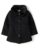 The Children's Place,Baby Girls,and Toddler Dress Coats,Black,4 Years
