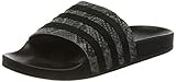 3 rayas en los laterales adidas Adilette W, Zapatillas de Gimnasio Mujer, Grey Five Core Black Core Black, 36 2/3 EU