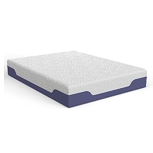 Vibe Supreme Cooling Hybrid Mattress, Innerspring and Gel Memory Foam Mattress, Fiberglass Free, 12-Inch Bed in a Box, Queen Vibe Supreme Cooling Hybrid Mattress Innerspring and Gel Memory Foam Mattress Fiberglass Free 12 Inch Bed in a Box Queen