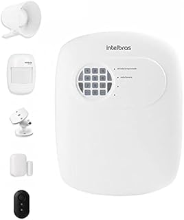 Kit de Alarme Intelbras 02 Sensores com Discadora por Telefone fixo Sem Fio