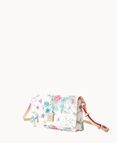 Image of Dooney & Bourke Handbag, Botanical Collection Betsy Crossbody - White