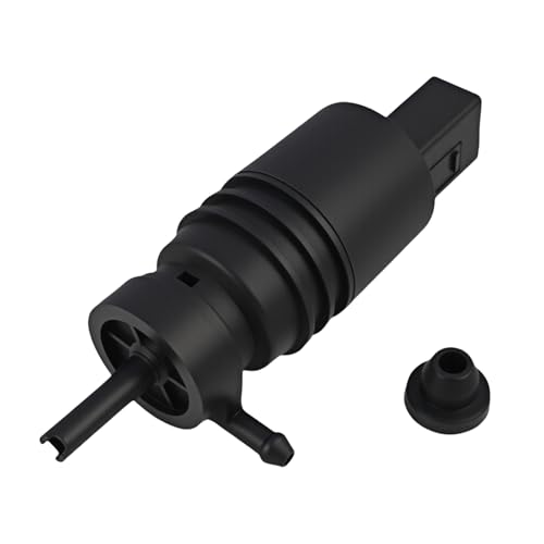 Bomba de Lavado Parabrisas, Bomba Limpiaparabrisas 12 V para Parabrisas Delantero, Flujo 2200 ml/min, Repuesto Universal para bomba limpiaparabrisas compatible con OEM 67128362154/67128377612