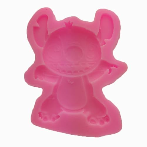 Guratapa Cartoon Anime Silicone Molds for DIY Fondant Candy Making Chocolate Mold Desserts Ice Cube Gum Clay Biscuit Plaster Resin Cupcake Topper Cake Decor Moulds