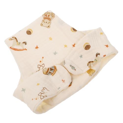 Hemobllo Pantalones de Pañal Reutilizables para Bebés Ajustables de Algodón Lavables y Transpirables de Dibujos Animados para Recién Nacidos para Uso y