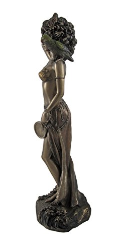 Oshun - Escultura diosa del amor y belleza miniatura 4