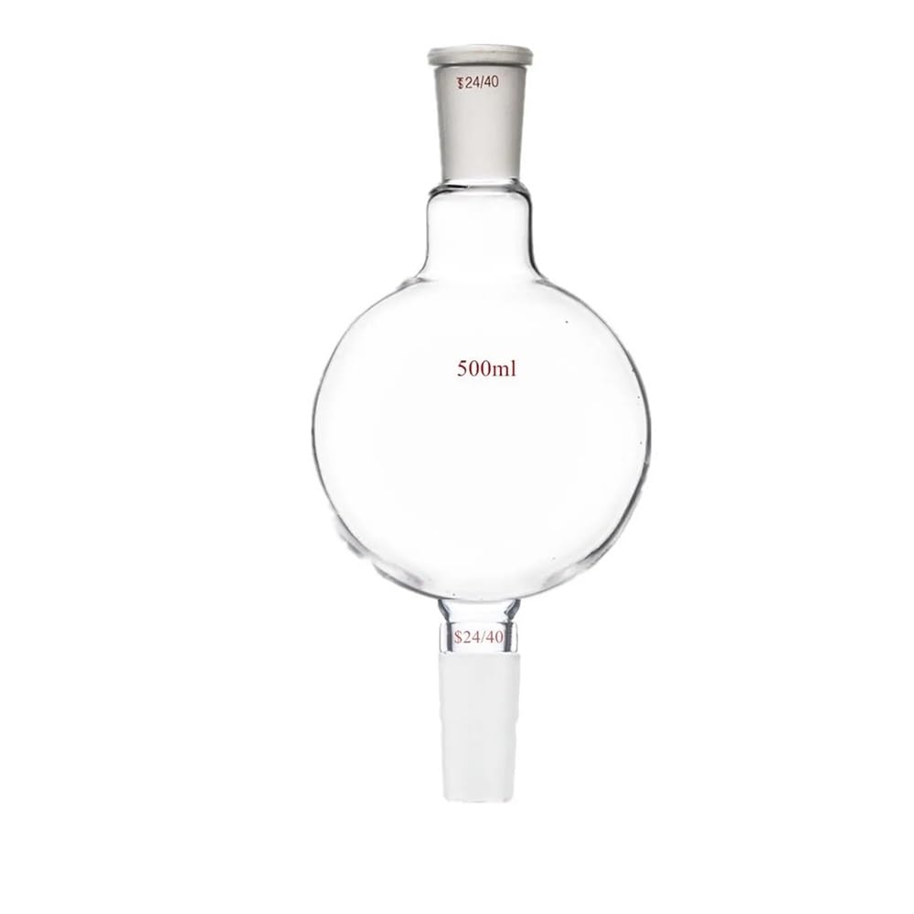 Instrumentos y Equipos de Laboratorio Frasco de vidrio de 500 ml 24/40 for recibir, cristalería de laboratorio