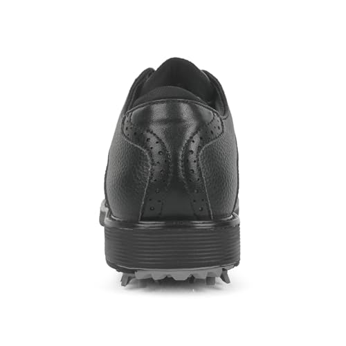Image of Spikes Golf Shoes Men Professional Golf Shoes Waterproof Walking Footwears for Golfers Outdoor Gym Sneakers