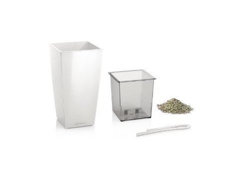 Lechuza Mini Cubi Set Completo Vaso in Resina per