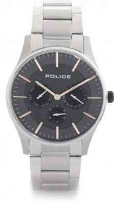 Image of Police Analog Black Dial Men's Watch - PL14701JS02MJ /PL14701JS02M